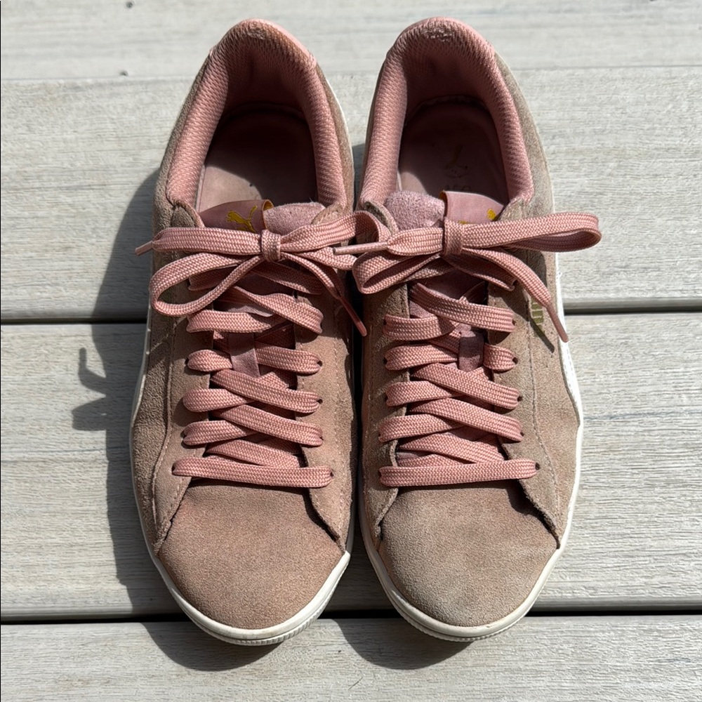 Puma Women's Blush Suede Sneakers